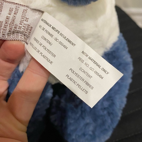 Gund blue and white panda bear - Picture 7 of 11